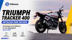 Triumph Tracker 400 Detailed Ride Review: Something Truly Different or Just Redesigned Speed 400?